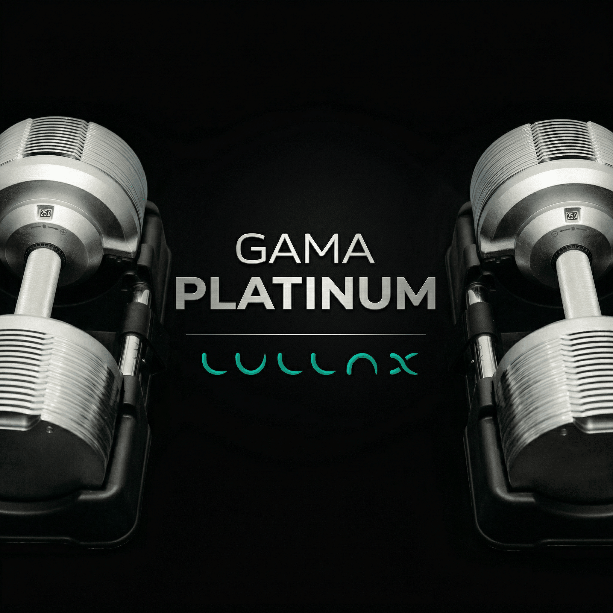 Halteres ajustáveis Platinum