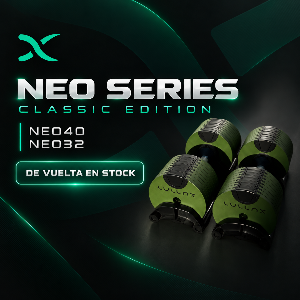 Mancuernas Ajustables neo clasicas